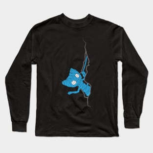 Unravel 2 blue comes out of its hole Long Sleeve T-Shirt